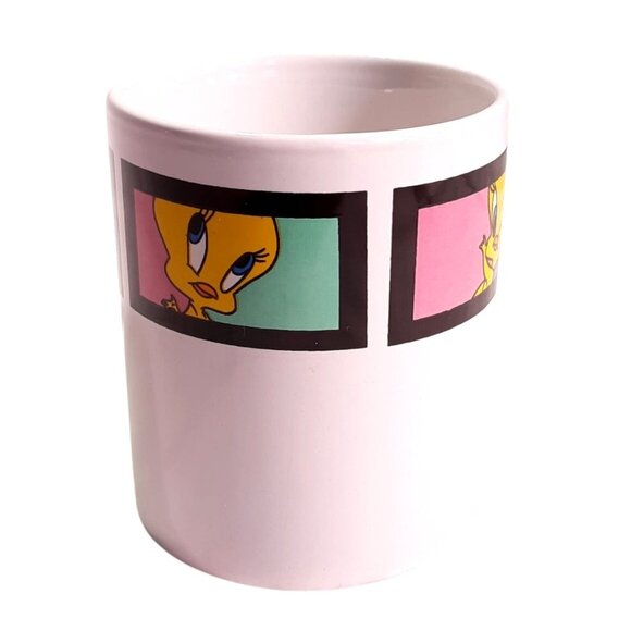 Looney Tunes Tweety Bird Coffee Mug - Gibson Brand 12 Oz Dishwasher & Microwave - Picture 2 of 7